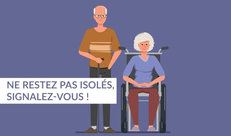 Ne restez pas isolés, signalez-vous ! — registre des personnes vulnérables