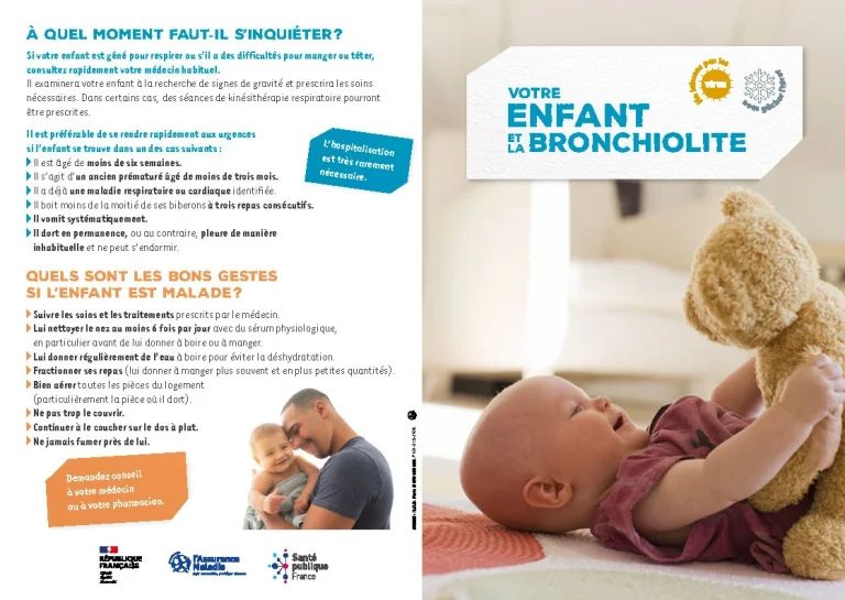 Votre enfant et la bronchiolite - page 1